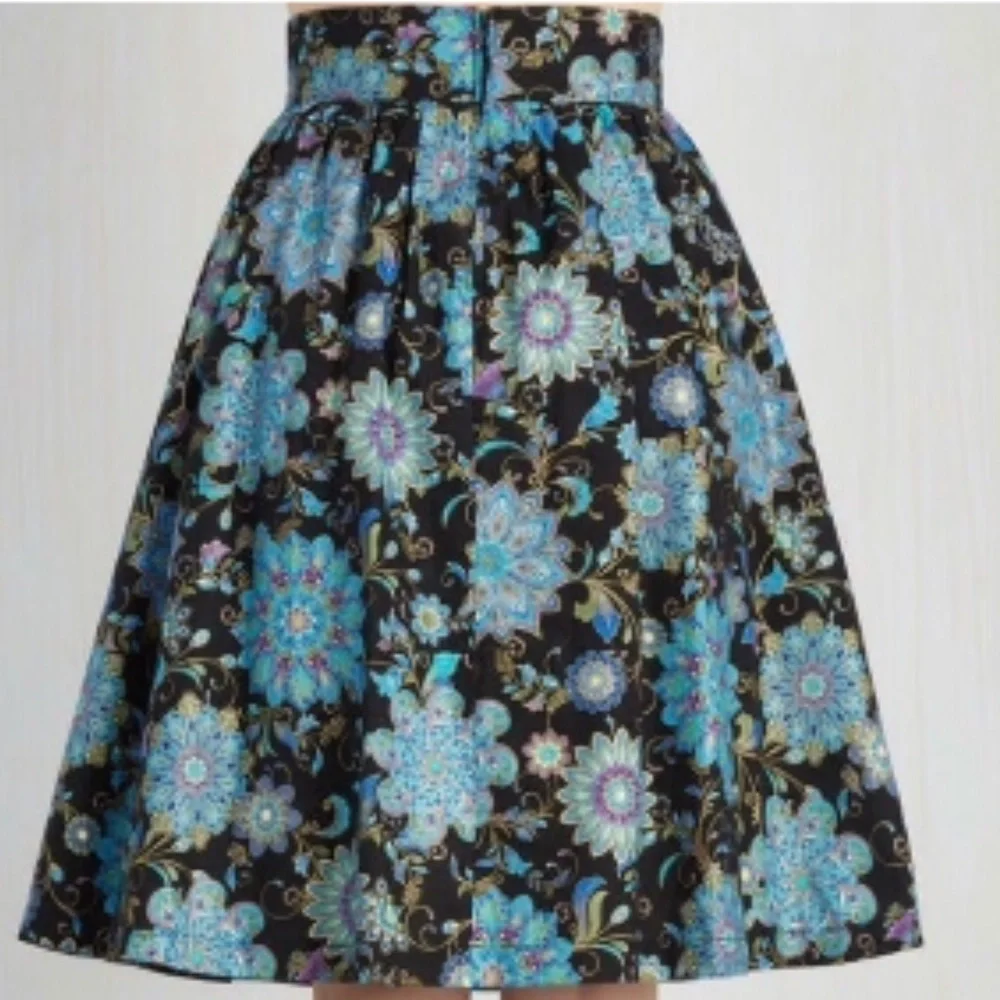 Modcloth Daydreaming Of You Boho Skirt - Picture 2 of 4